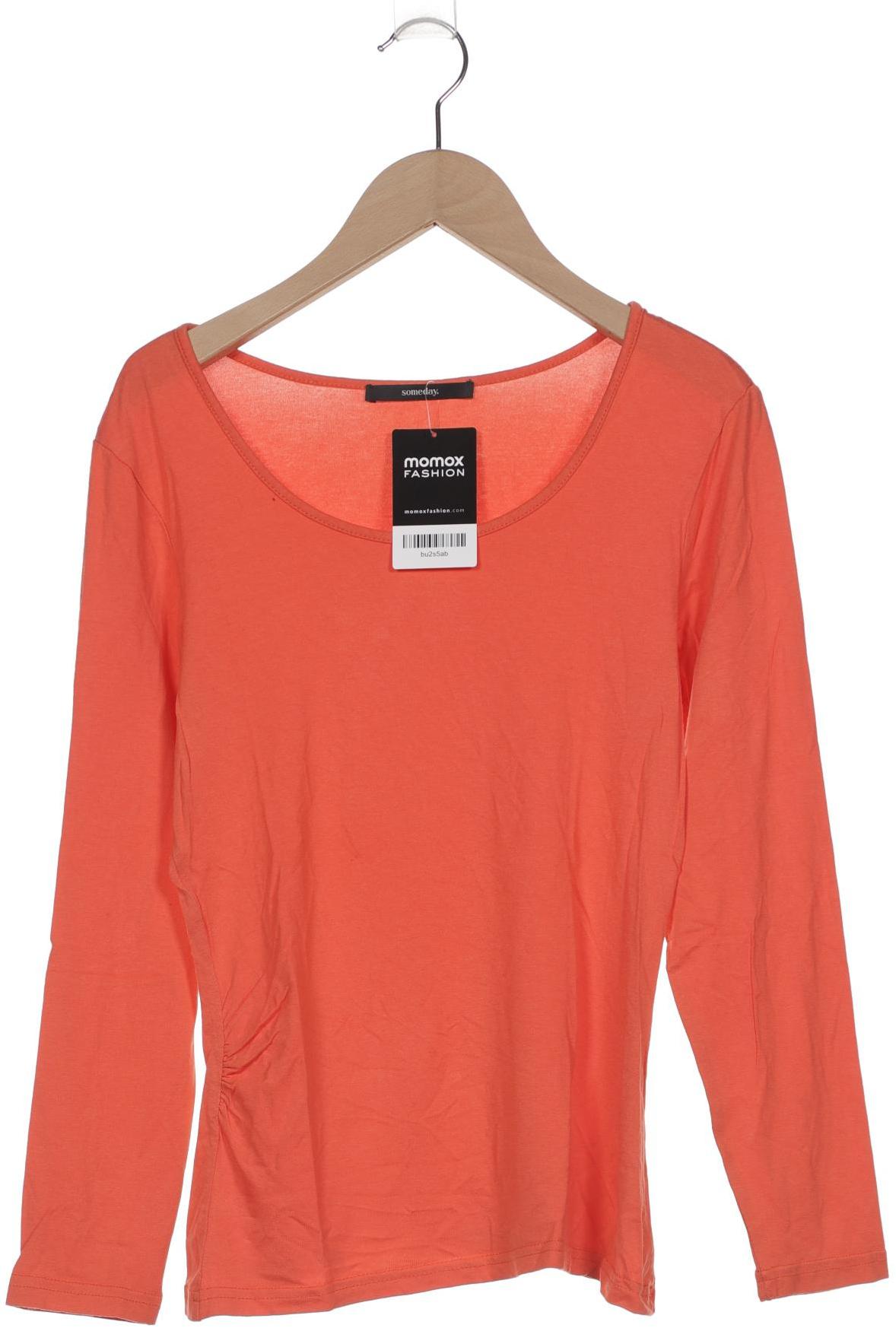 

someday. Damen Langarmshirt, rot, Gr. 32