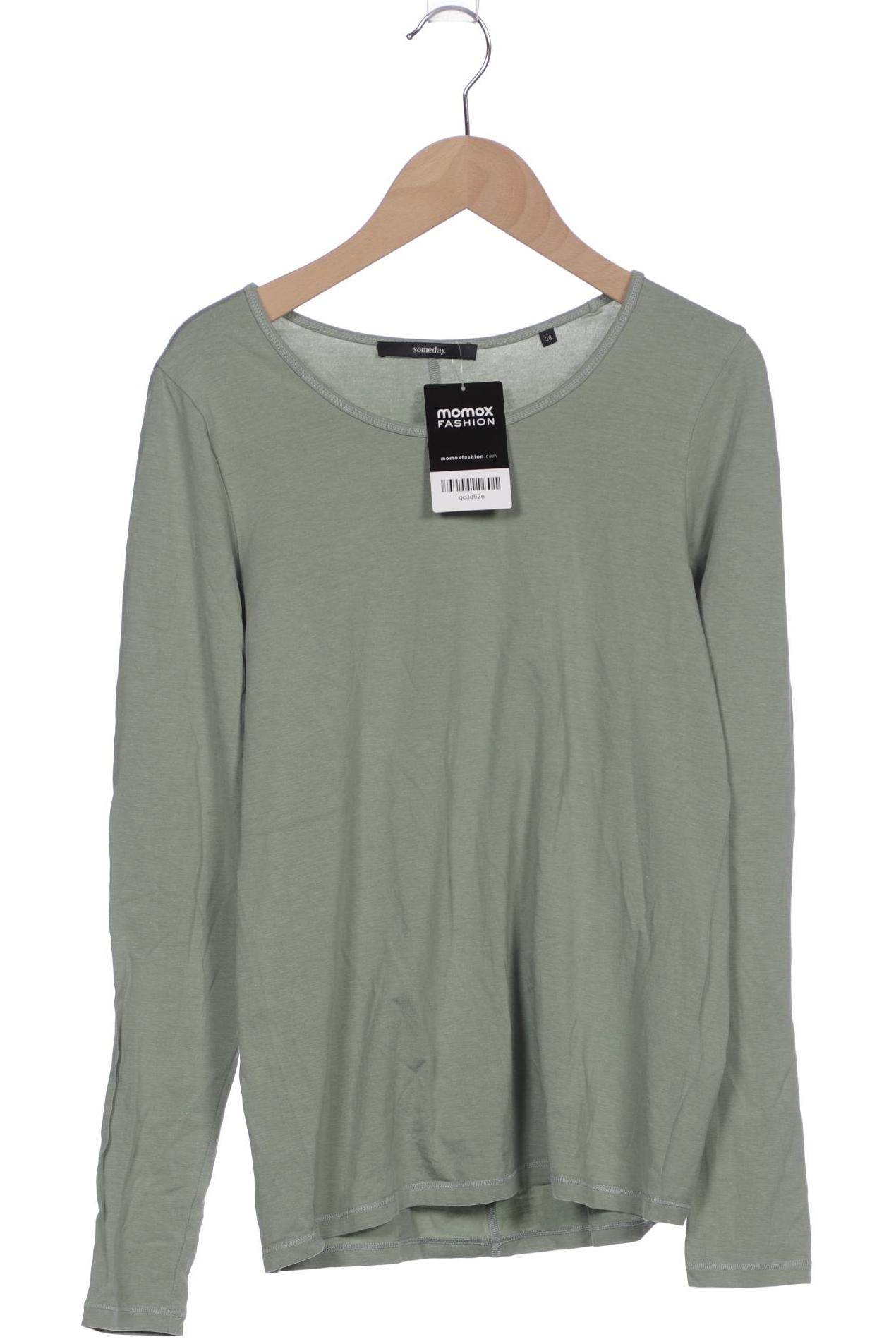 

someday. Damen Langarmshirt, grün, Gr. 38