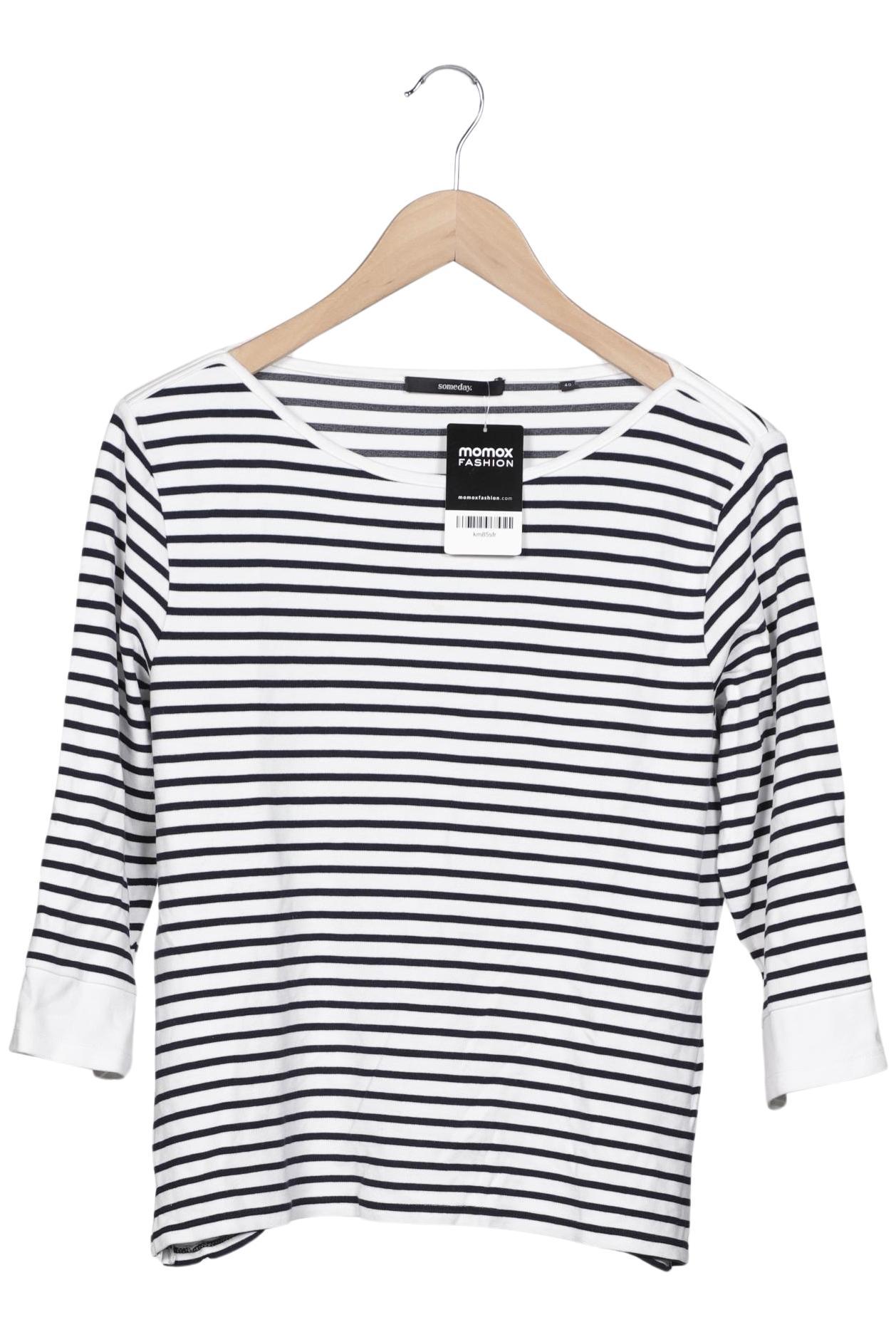 

someday. Damen Langarmshirt, weiß, Gr. 40