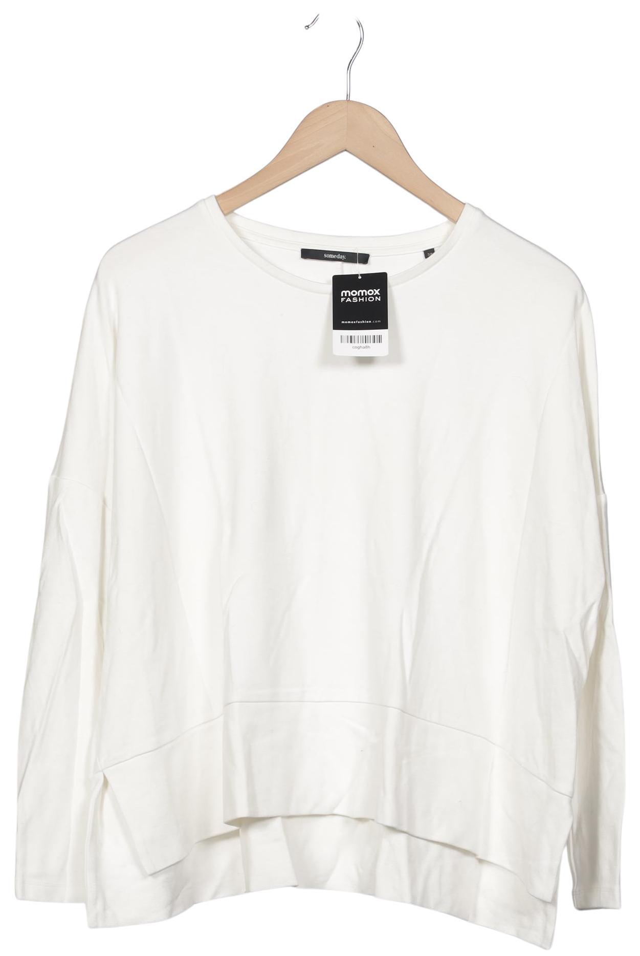 

someday. Damen Langarmshirt, weiß, Gr. 38