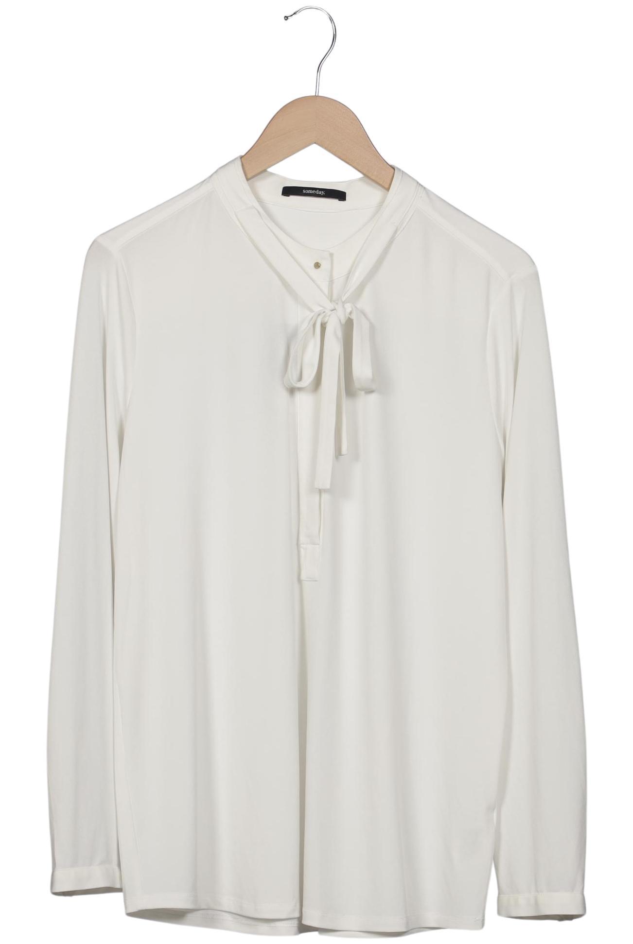 

someday. Damen Langarmshirt, weiß, Gr. 42