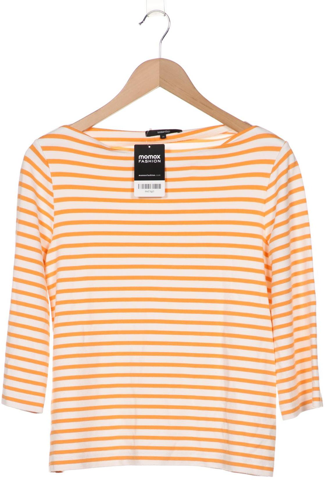 

someday. Damen Langarmshirt, orange
