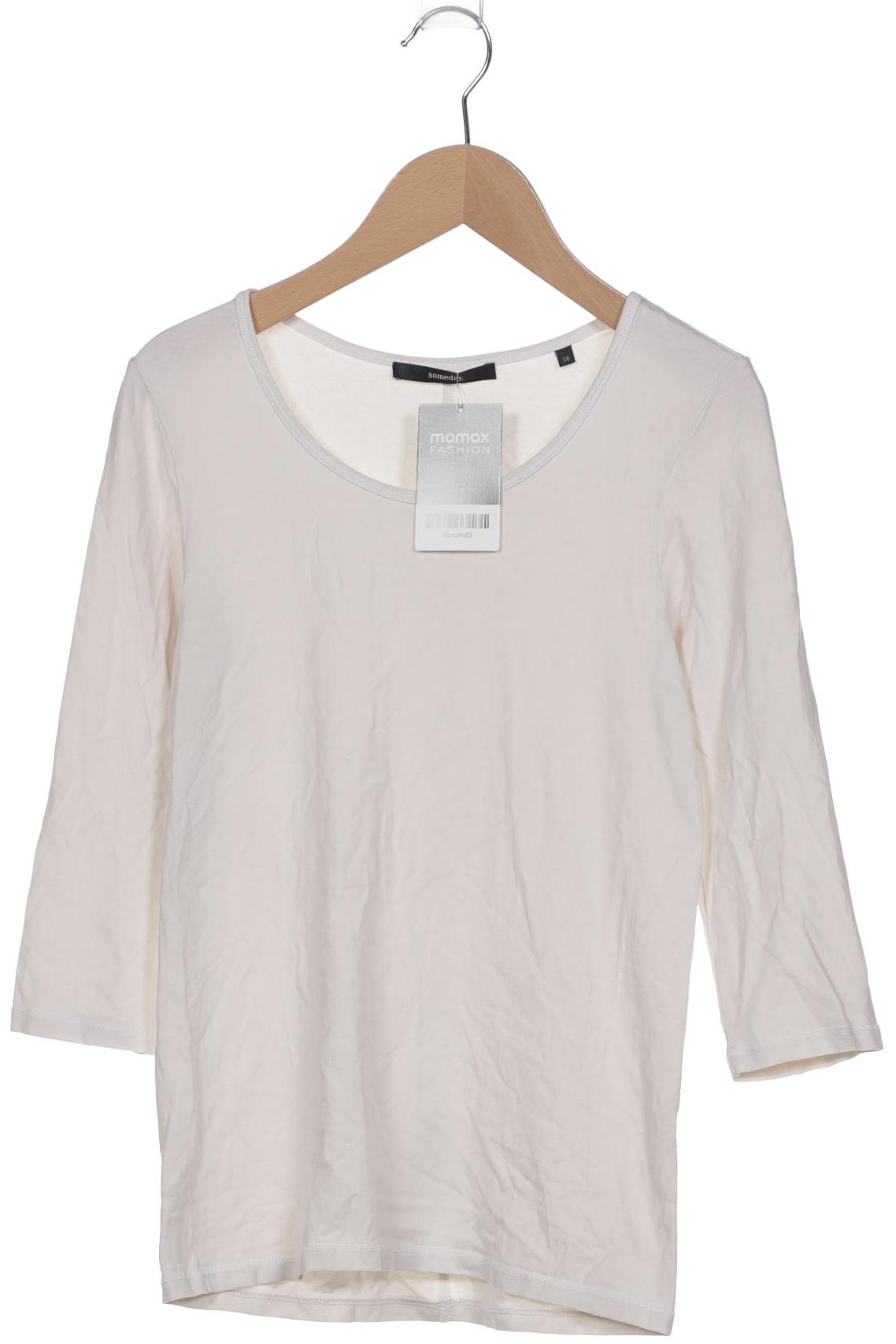 

someday. Damen Langarmshirt, weiß, Gr. 36