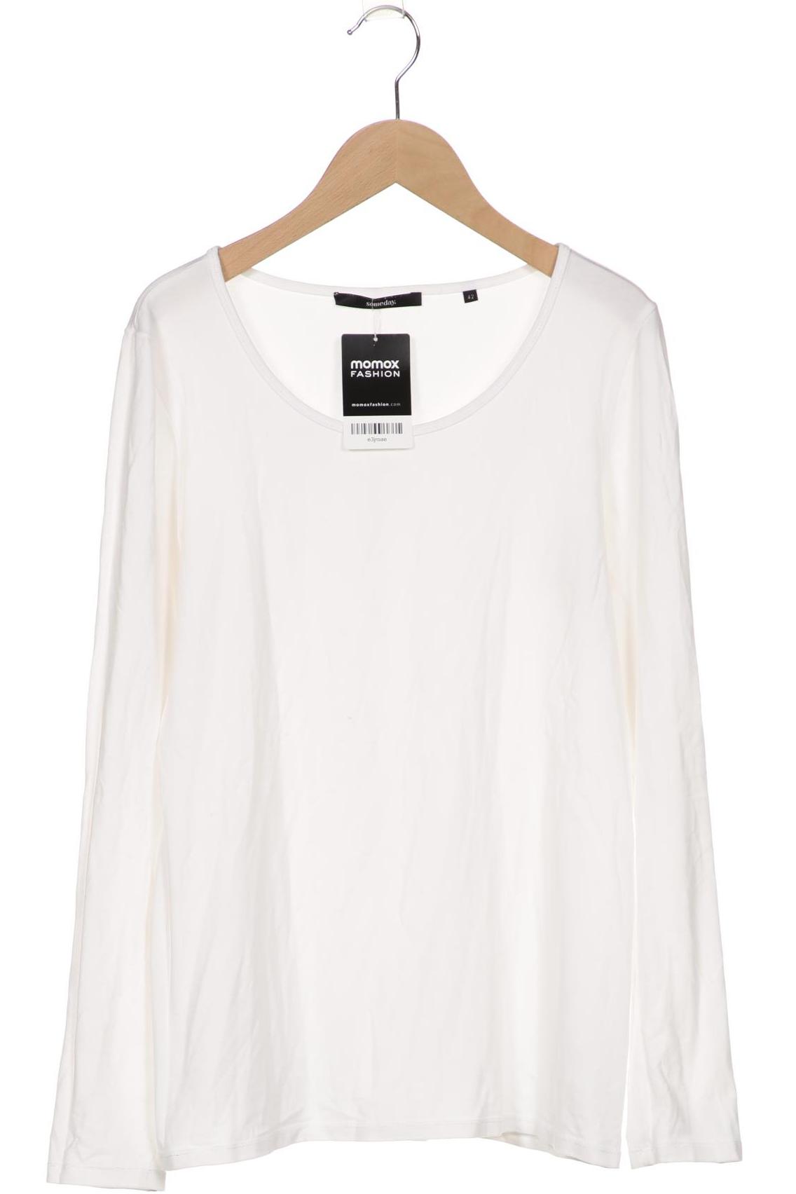 

someday. Damen Langarmshirt, weiß, Gr. 42
