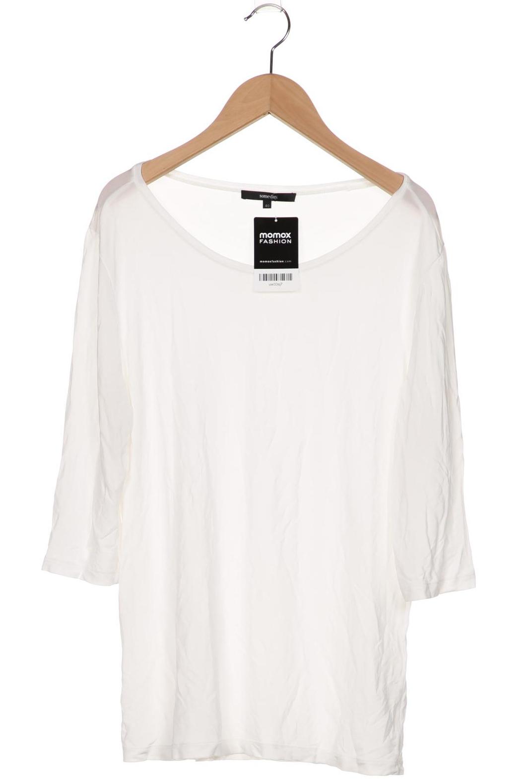 

someday. Damen Langarmshirt, weiß, Gr. 40
