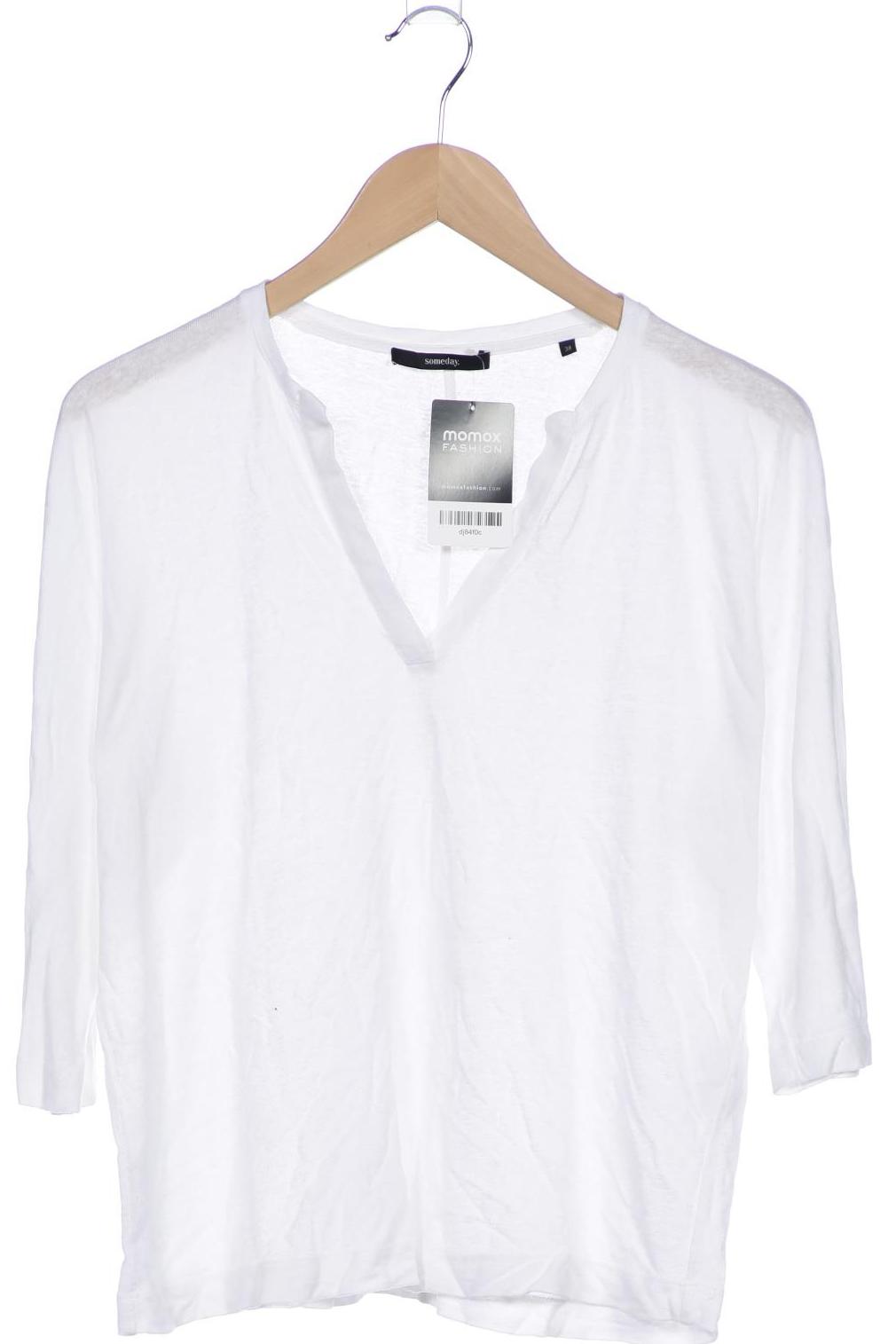 

someday. Damen Langarmshirt, weiß, Gr. 38