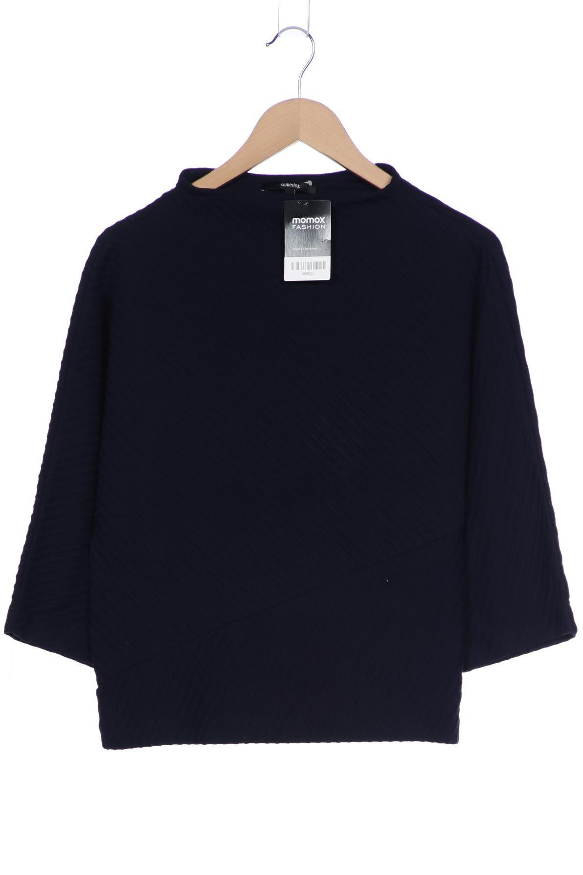 

someday. Damen Langarmshirt, marineblau, Gr. 36