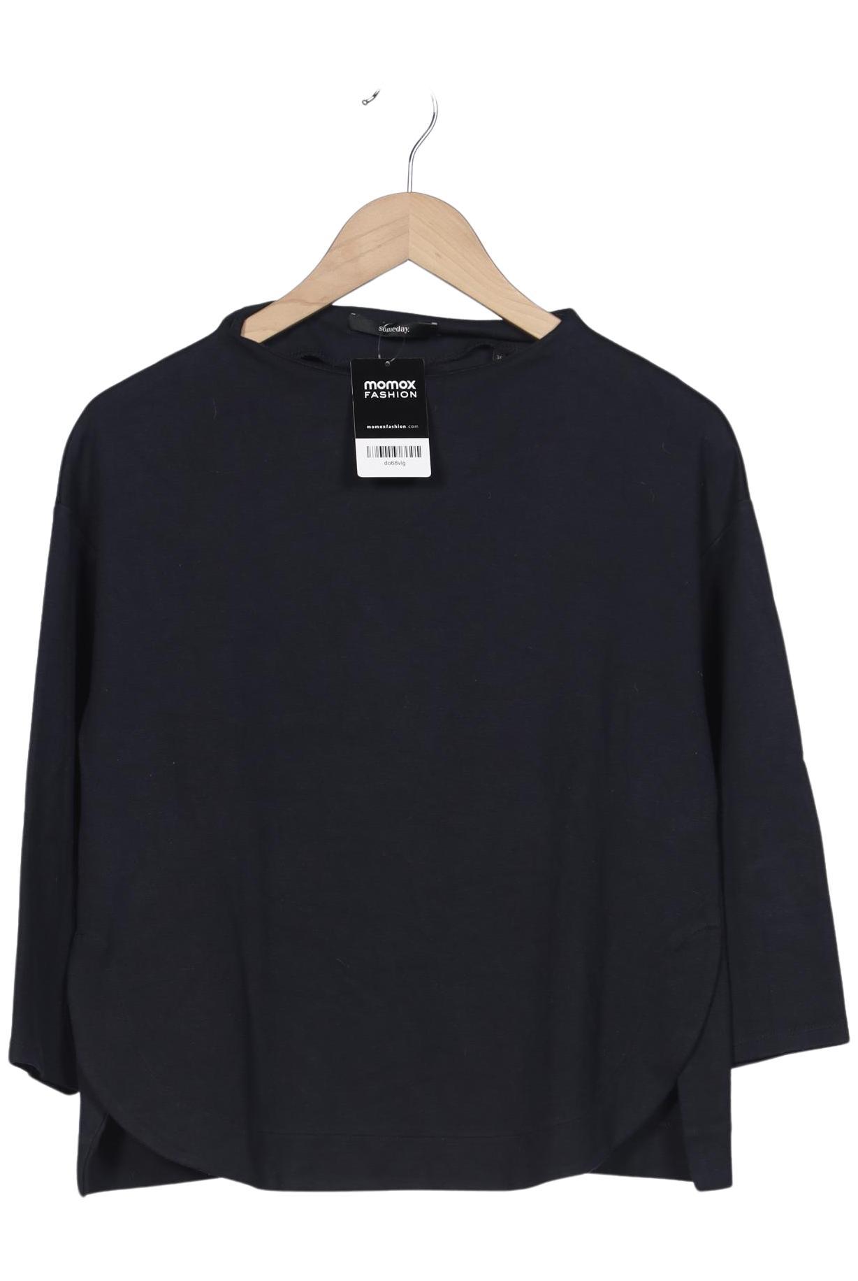 

someday. Damen Langarmshirt, marineblau, Gr. 36