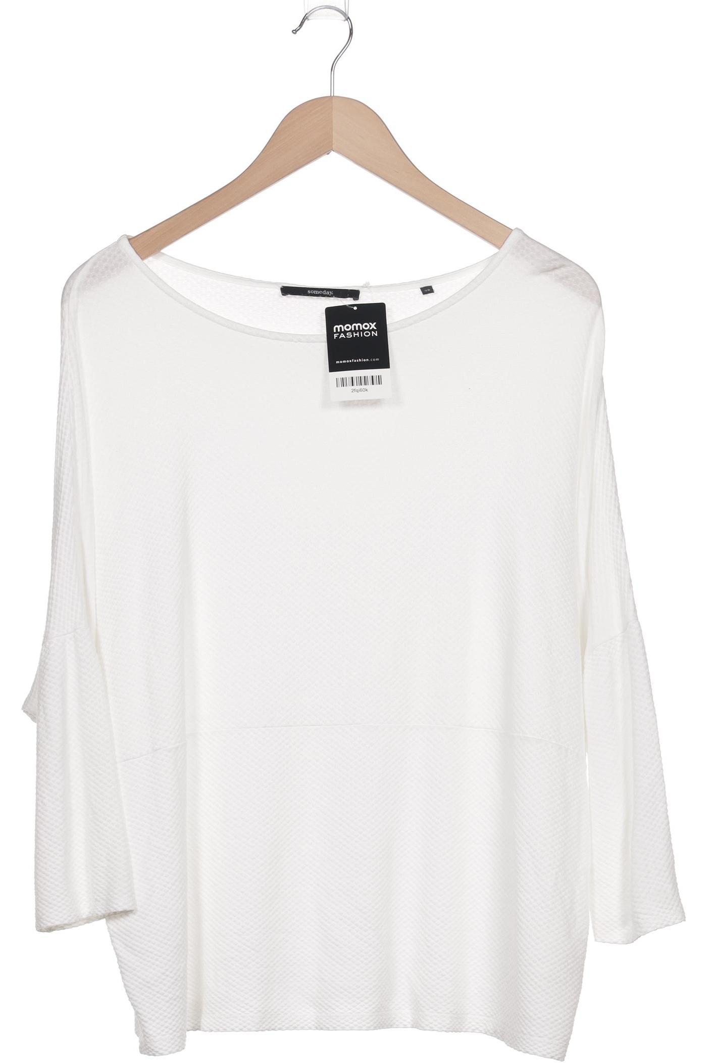 

someday. Damen Langarmshirt, weiß, Gr. 38
