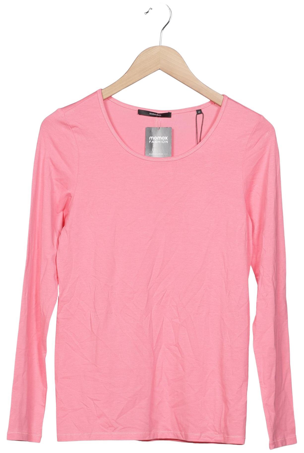 

someday. Damen Langarmshirt, pink, Gr. 40