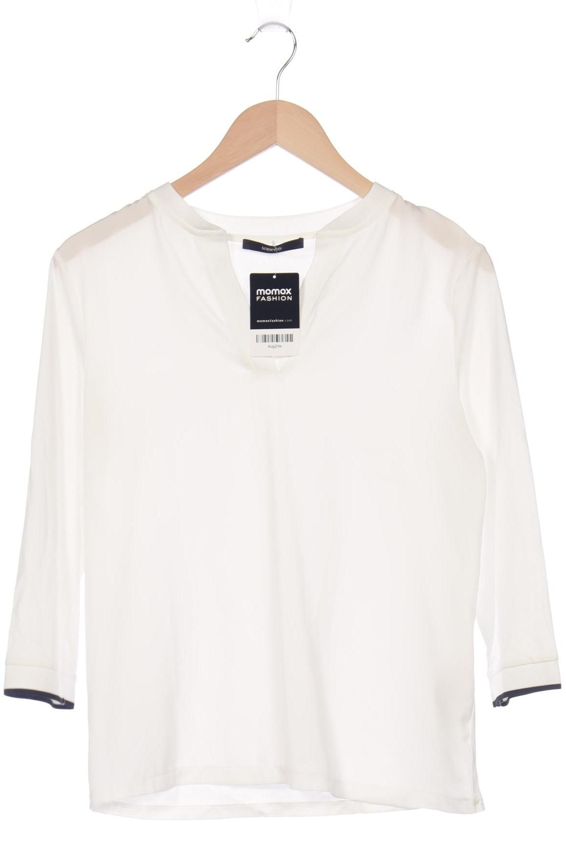 

someday. Damen Langarmshirt, weiß, Gr. 36