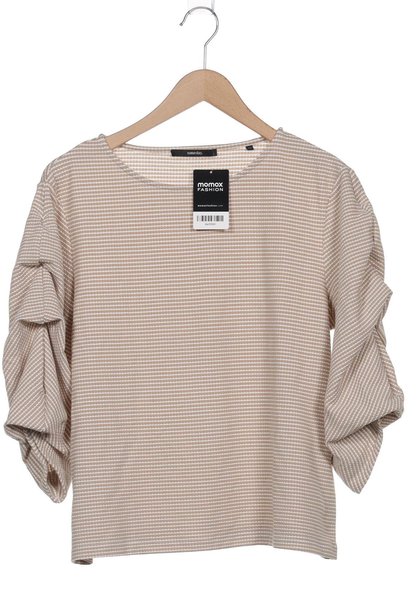 

someday. Damen Langarmshirt, beige, Gr. 40