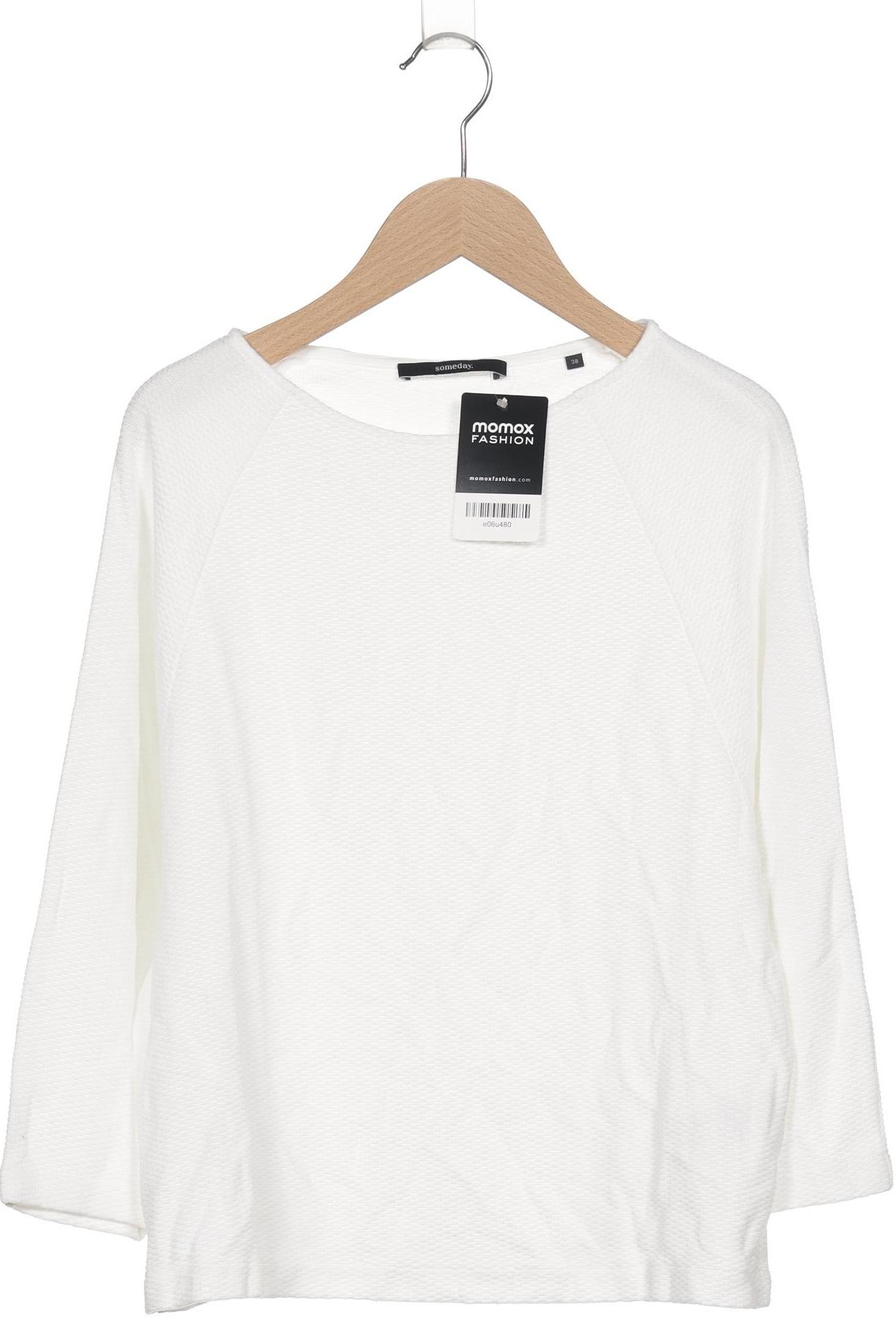 

someday. Damen Langarmshirt, weiß, Gr. 38