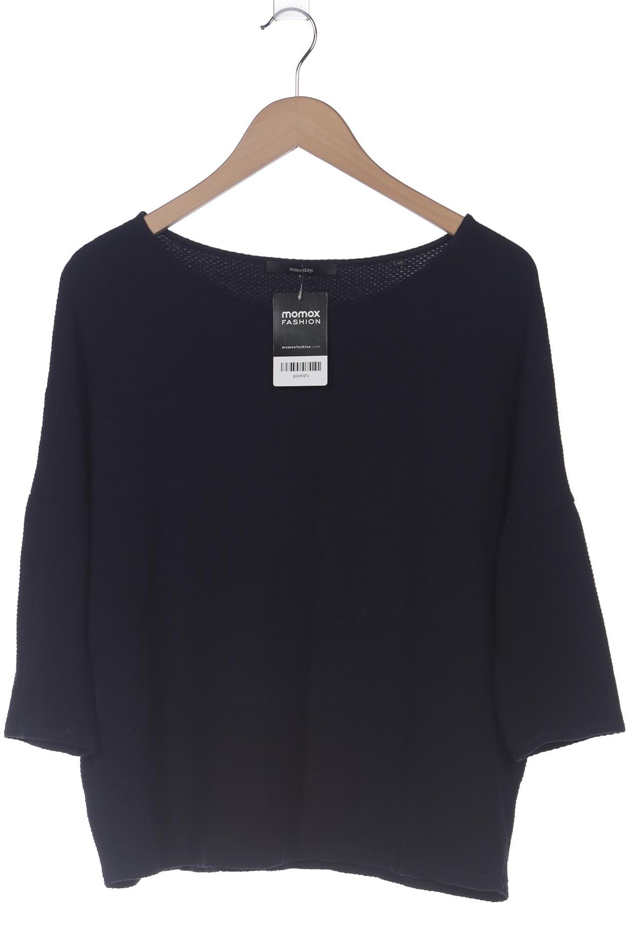 

someday. Damen Langarmshirt, marineblau, Gr. 40