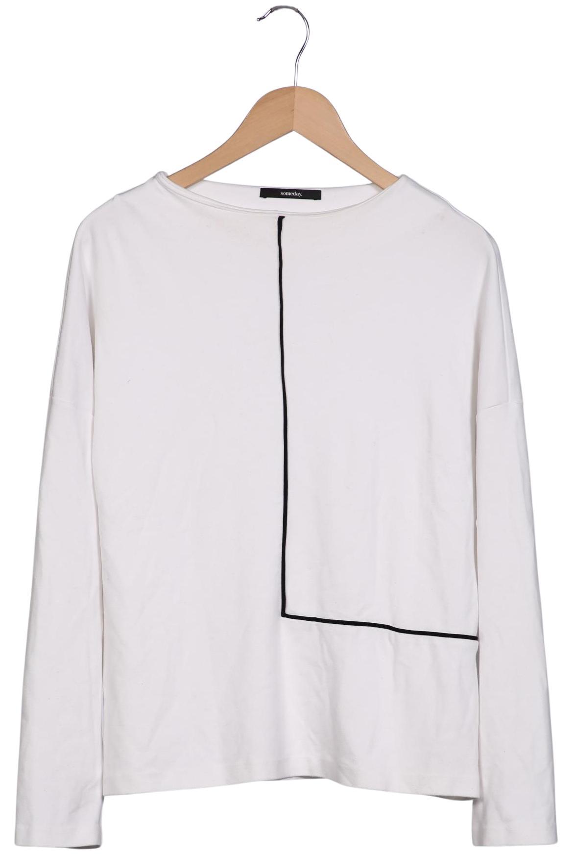 

someday. Damen Langarmshirt, cremeweiß, Gr. 40