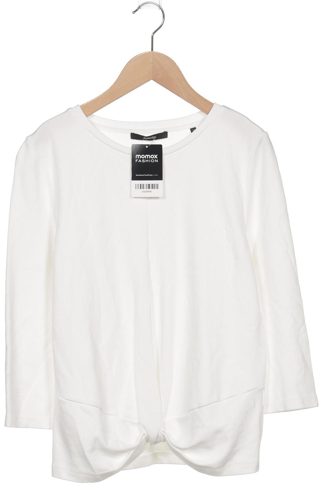 

someday. Damen Langarmshirt, weiß, Gr. 38