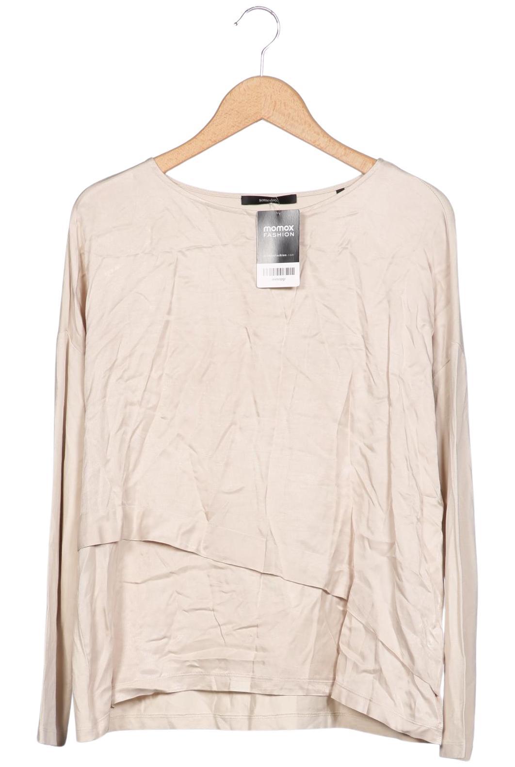 

someday. Damen Langarmshirt, beige, Gr. 38