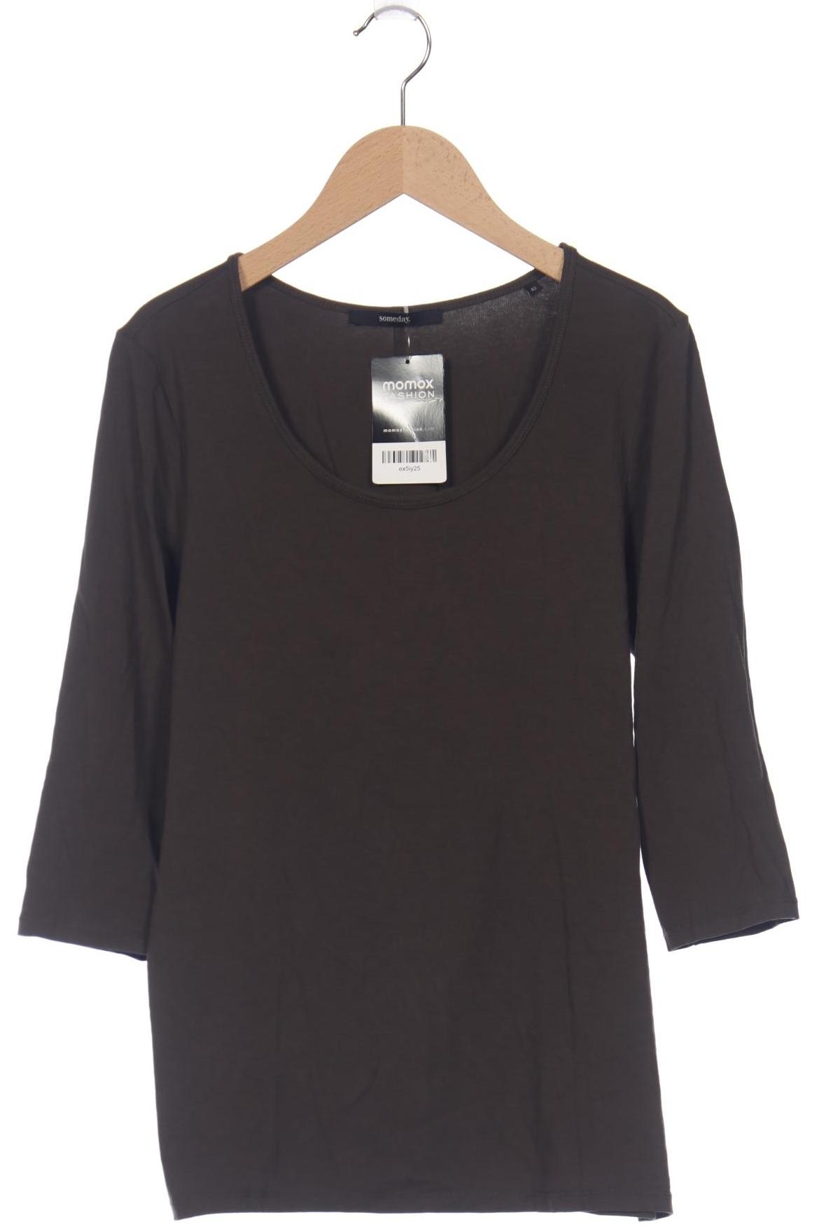 

someday. Damen Langarmshirt, braun, Gr. 42