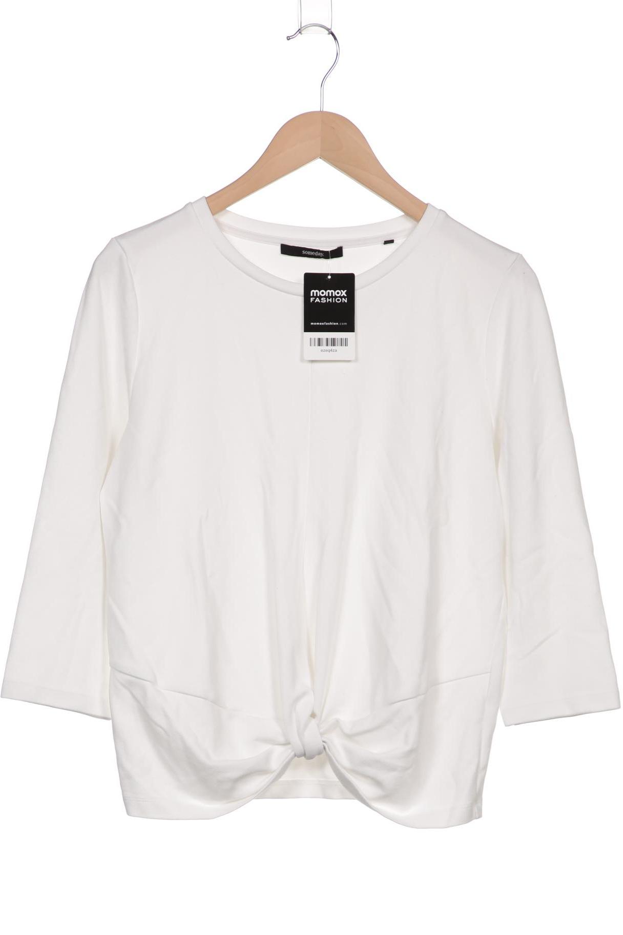 

someday. Damen Langarmshirt, weiß