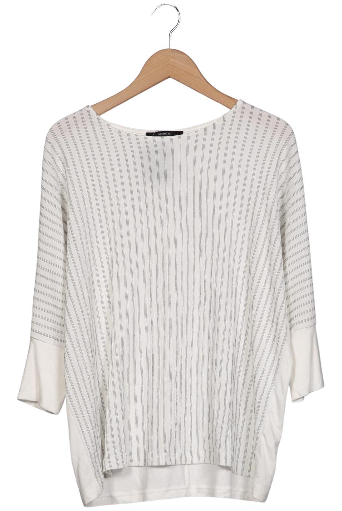 

someday. Damen Langarmshirt, weiß, Gr. 38