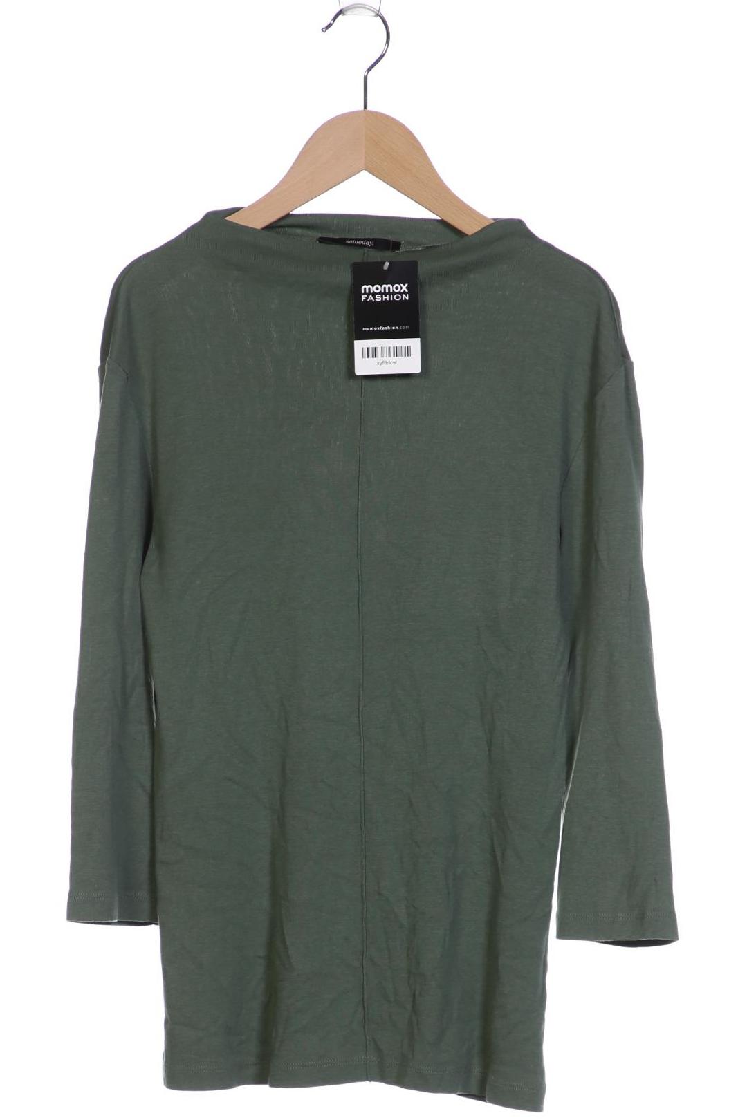 

someday. Damen Langarmshirt, grün, Gr. 40