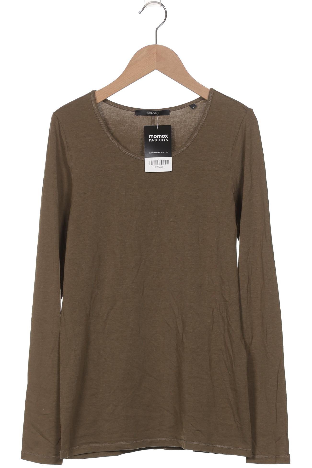 

someday. Damen Langarmshirt, braun, Gr. 40