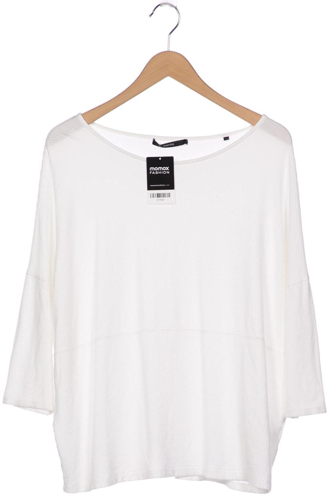 

someday. Damen Langarmshirt, weiß, Gr. 42