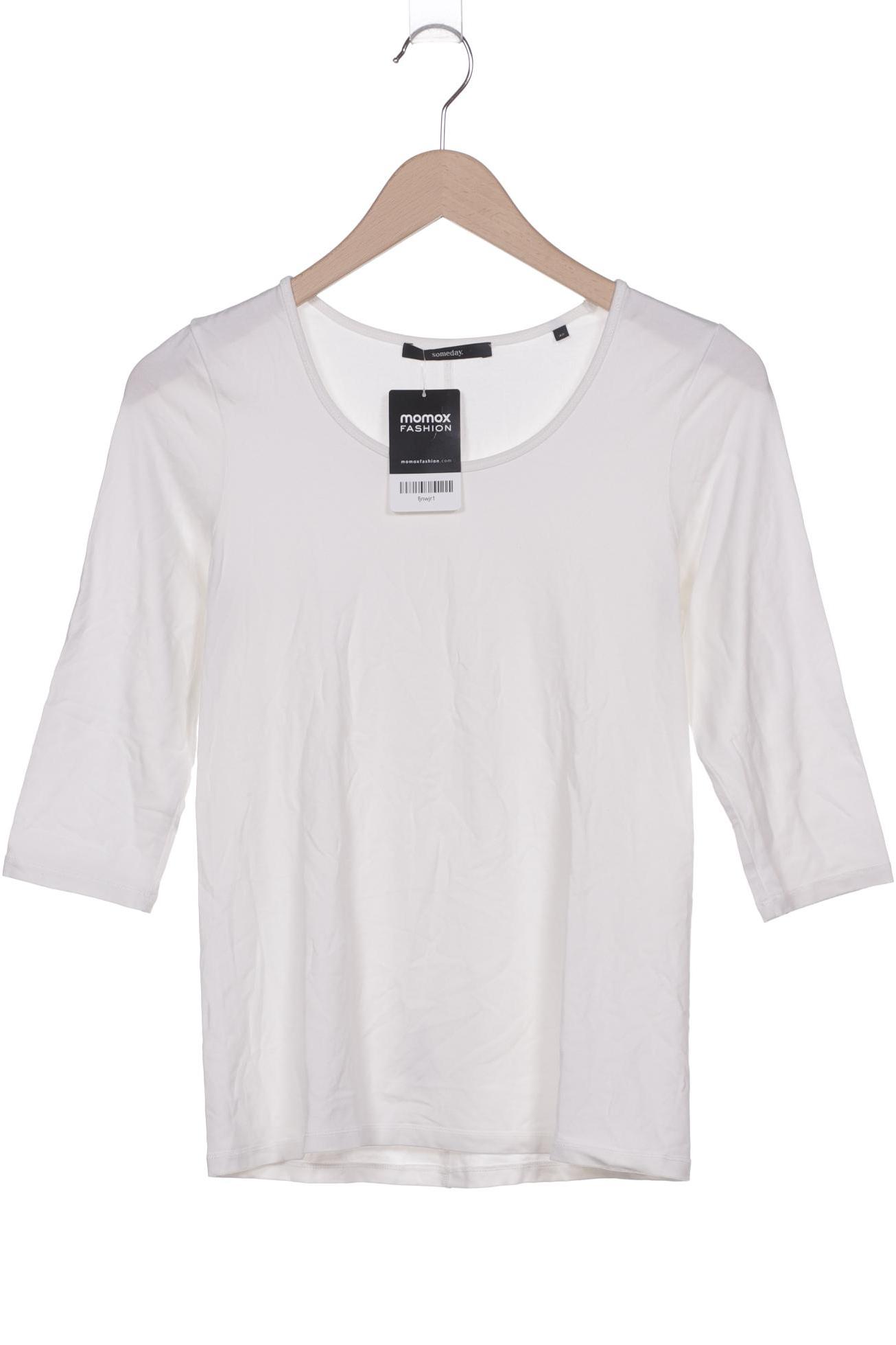 

someday. Damen Langarmshirt, weiß, Gr. 40