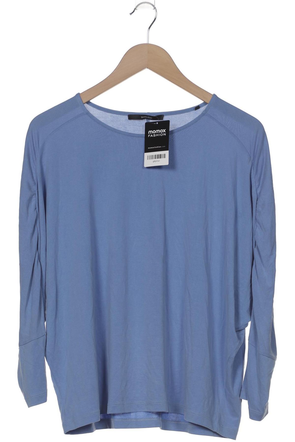 

someday. Damen Langarmshirt, blau, Gr. 42