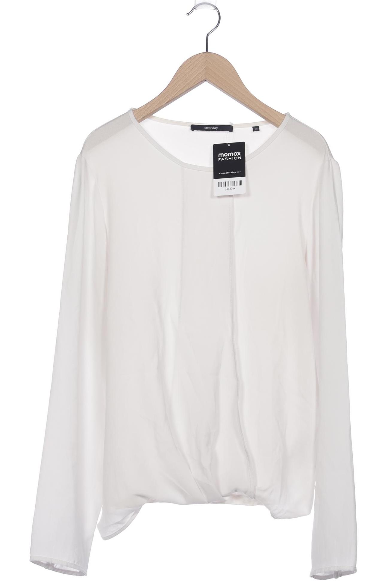 

someday. Damen Langarmshirt, weiß, Gr. 38