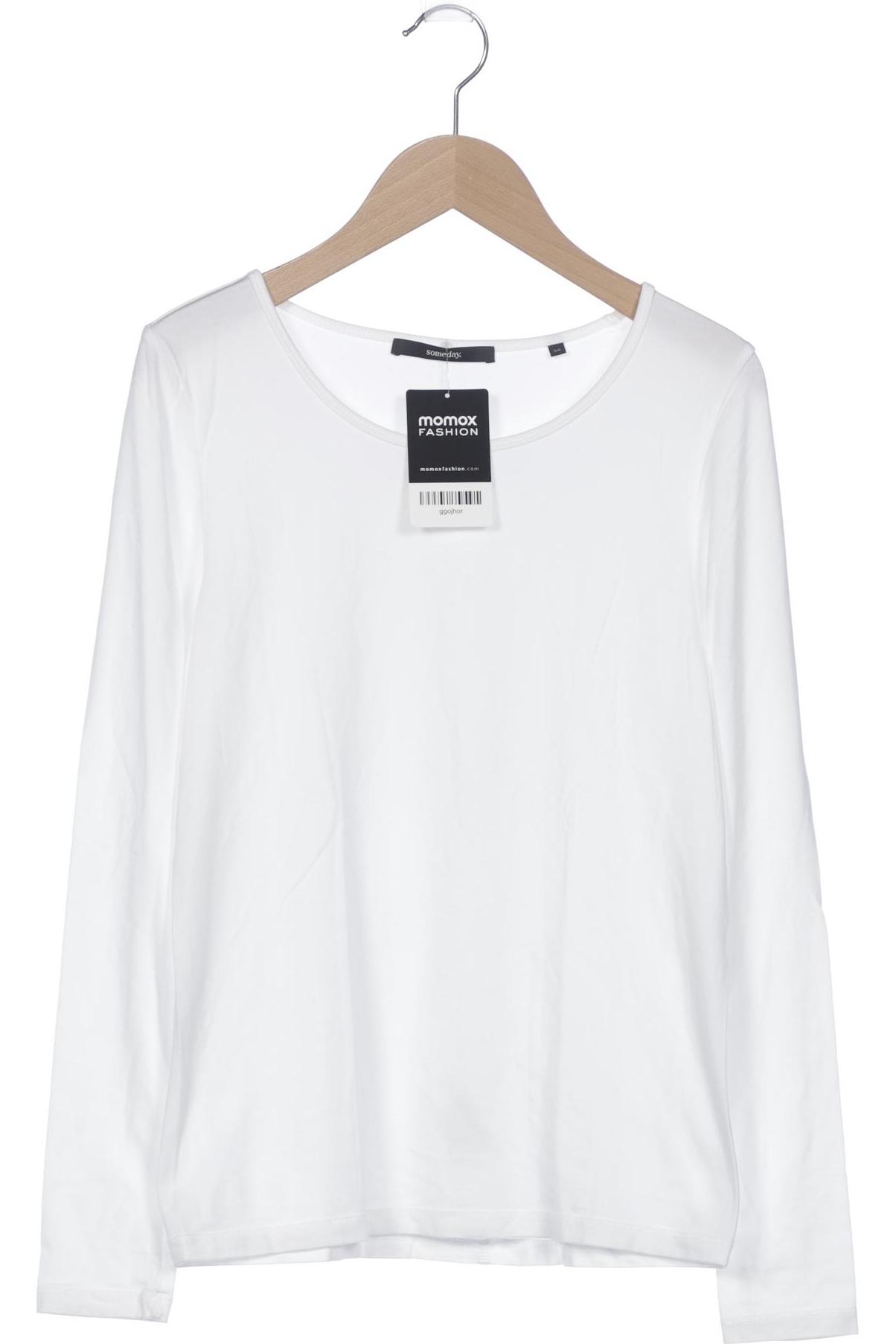 

someday. Damen Langarmshirt, weiß, Gr. 36