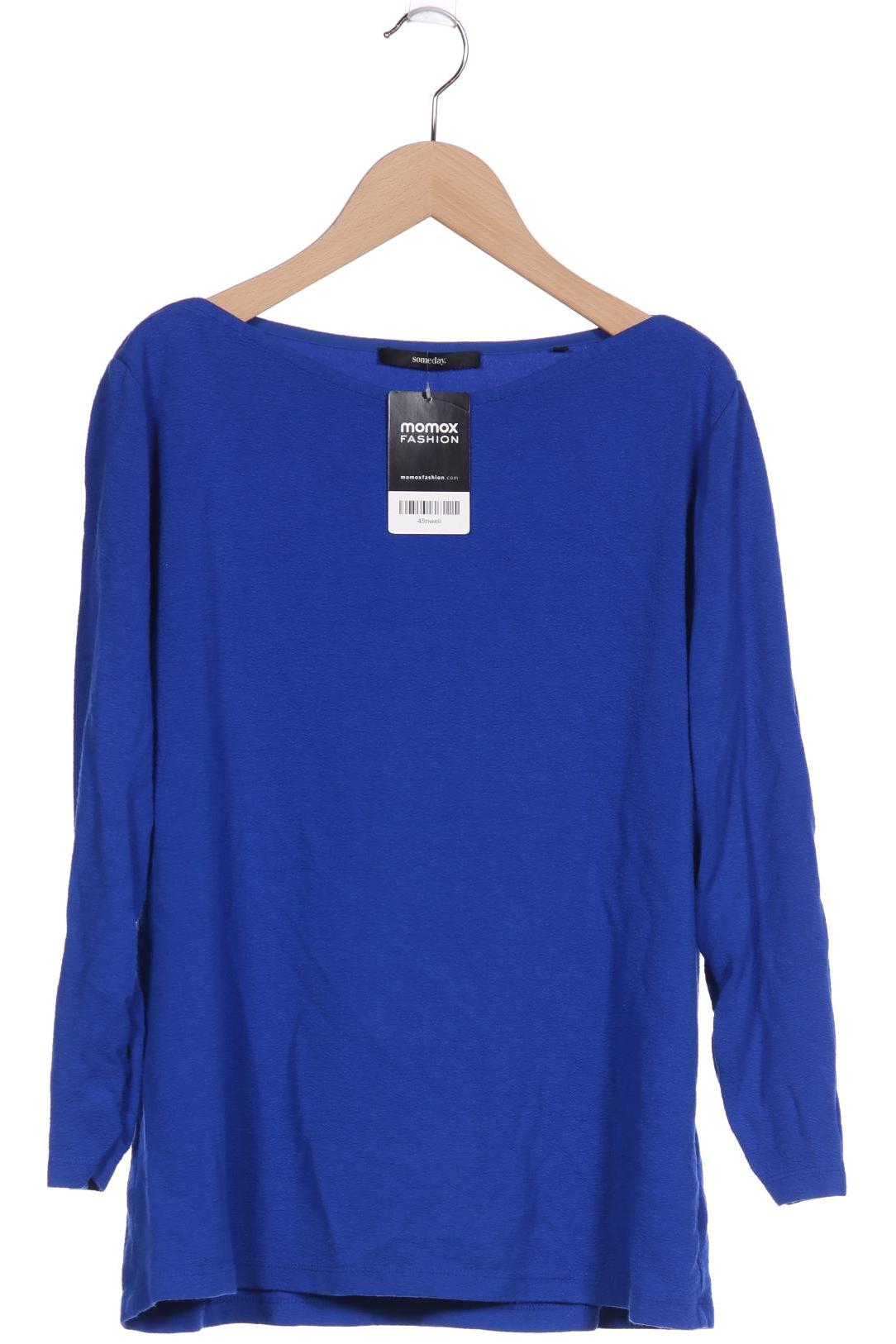 

someday. Damen Langarmshirt, blau, Gr. 42