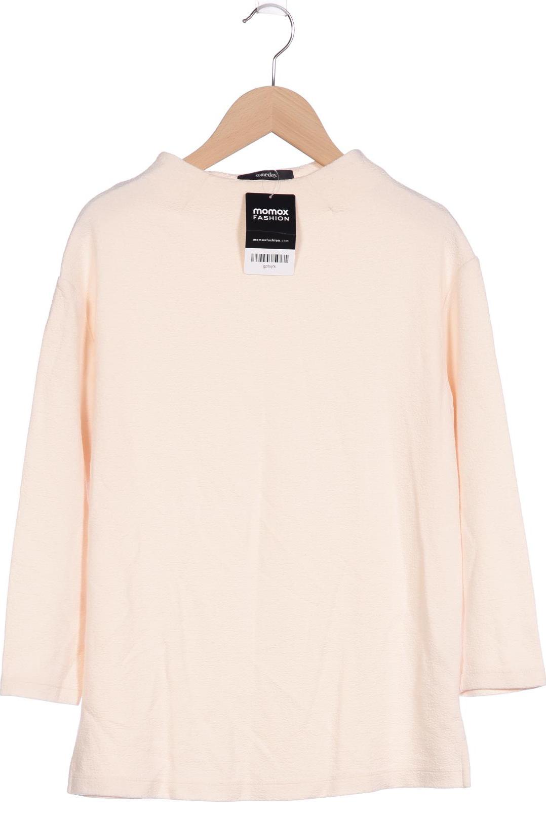 

someday. Damen Langarmshirt, cremeweiß