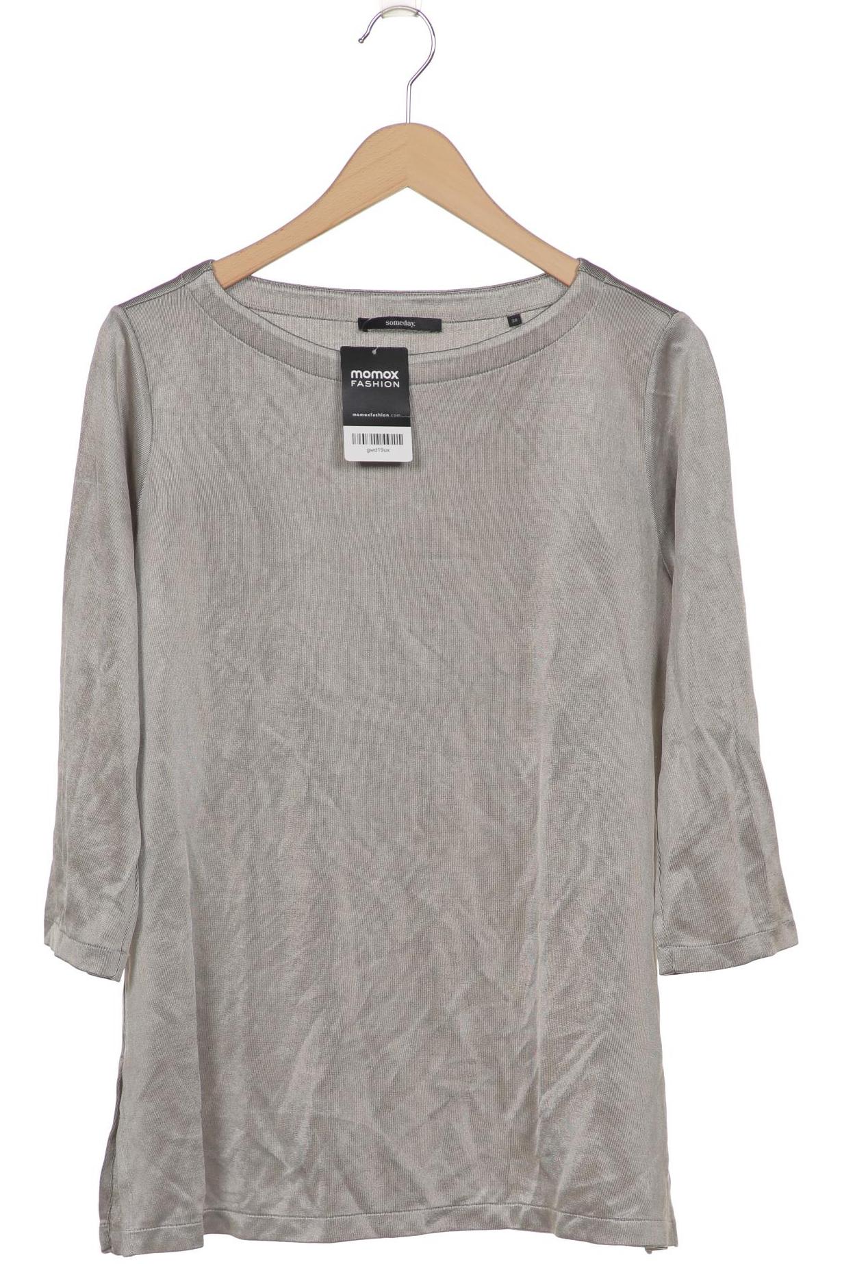 

someday. Damen Langarmshirt, grau