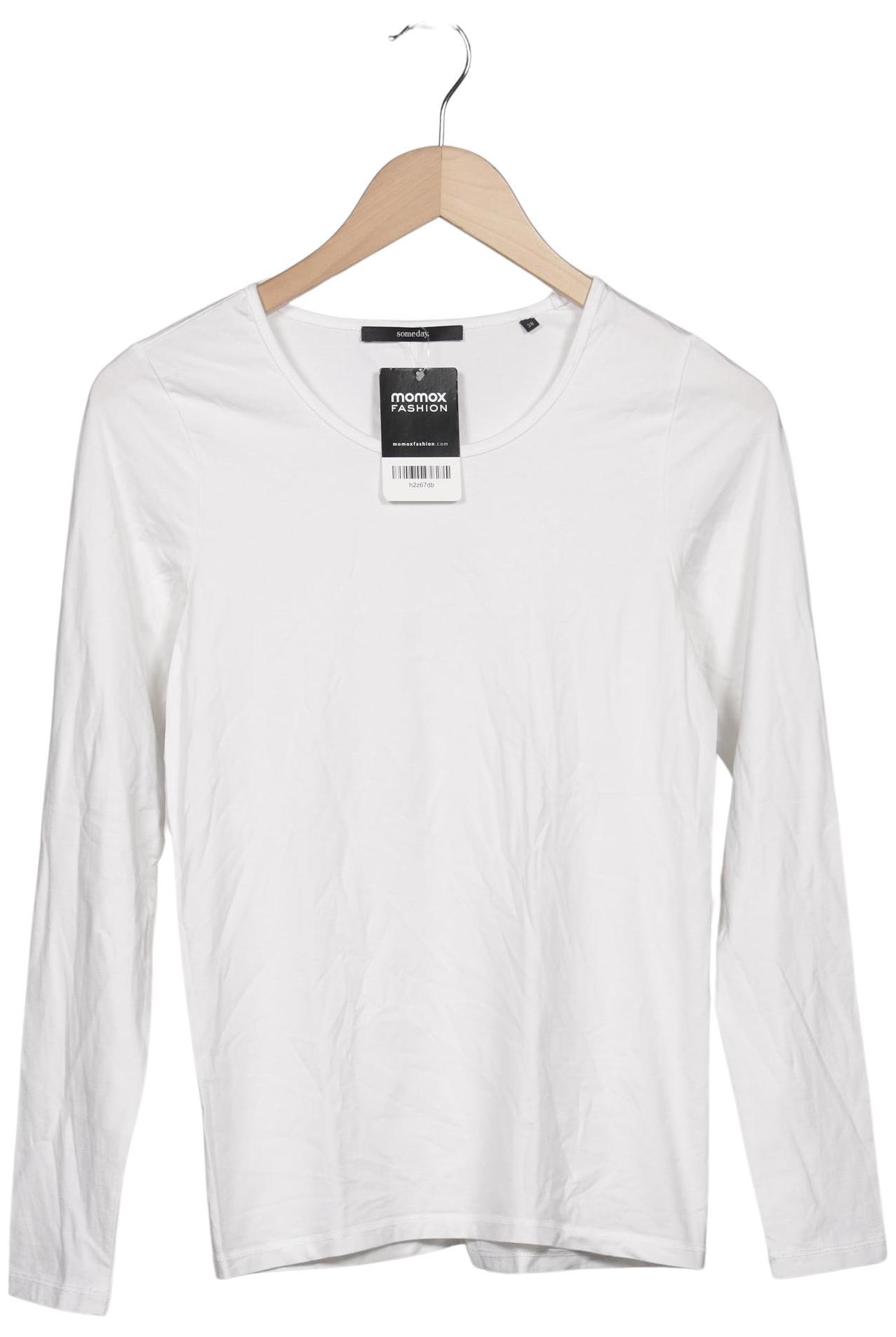

someday. Damen Langarmshirt, weiß, Gr. 38