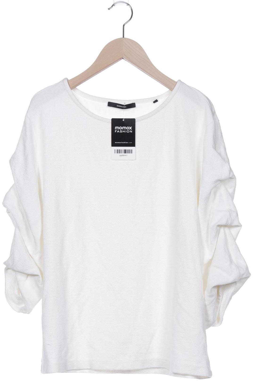 

someday. Damen Langarmshirt, weiß, Gr. 42