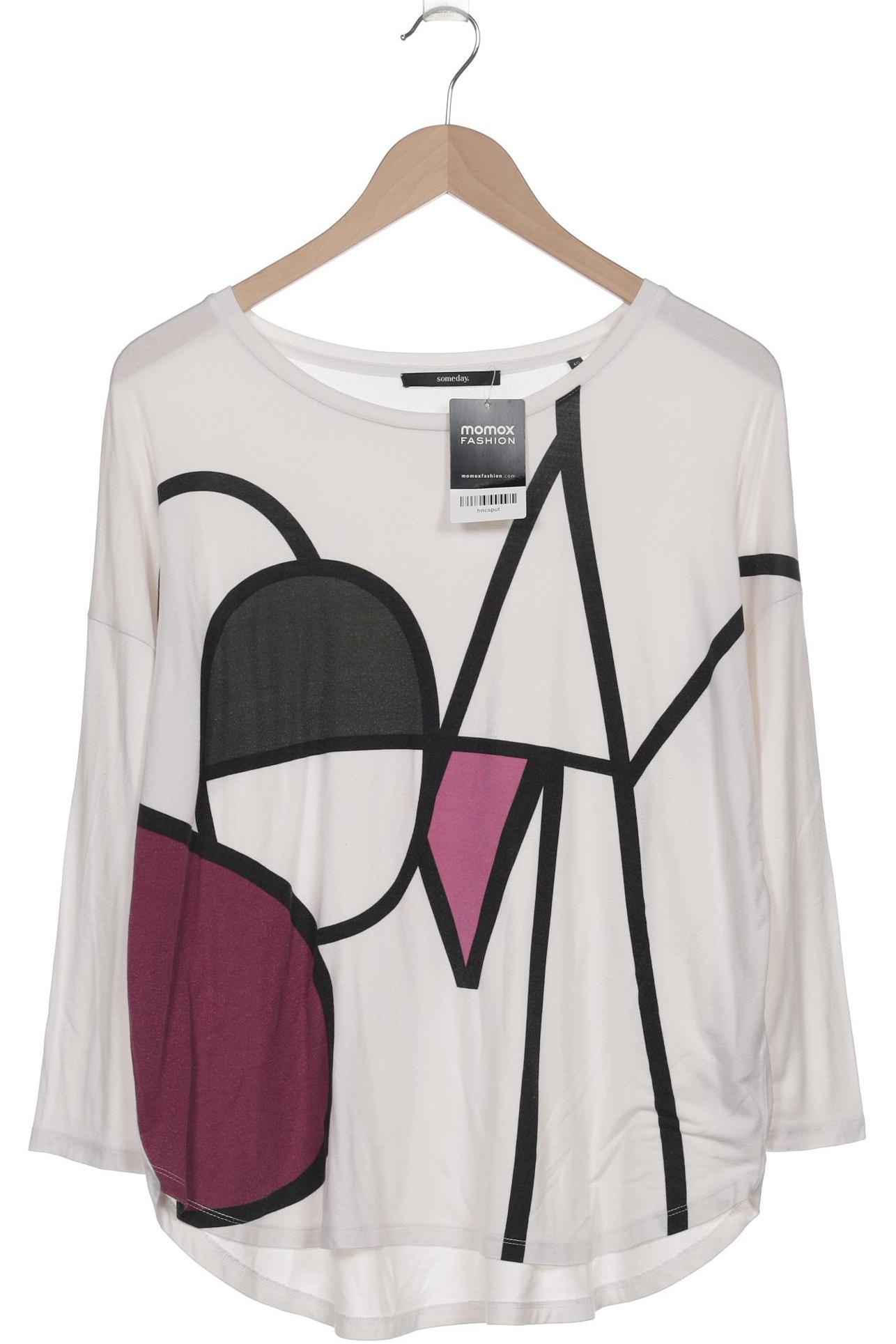 

someday. Damen Langarmshirt, weiß, Gr. 40