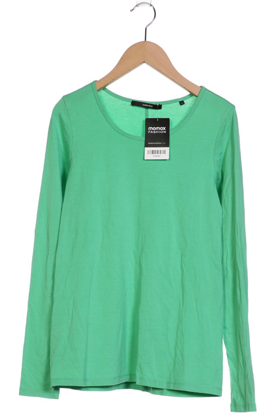 

someday. Damen Langarmshirt, hellgrün, Gr. 38