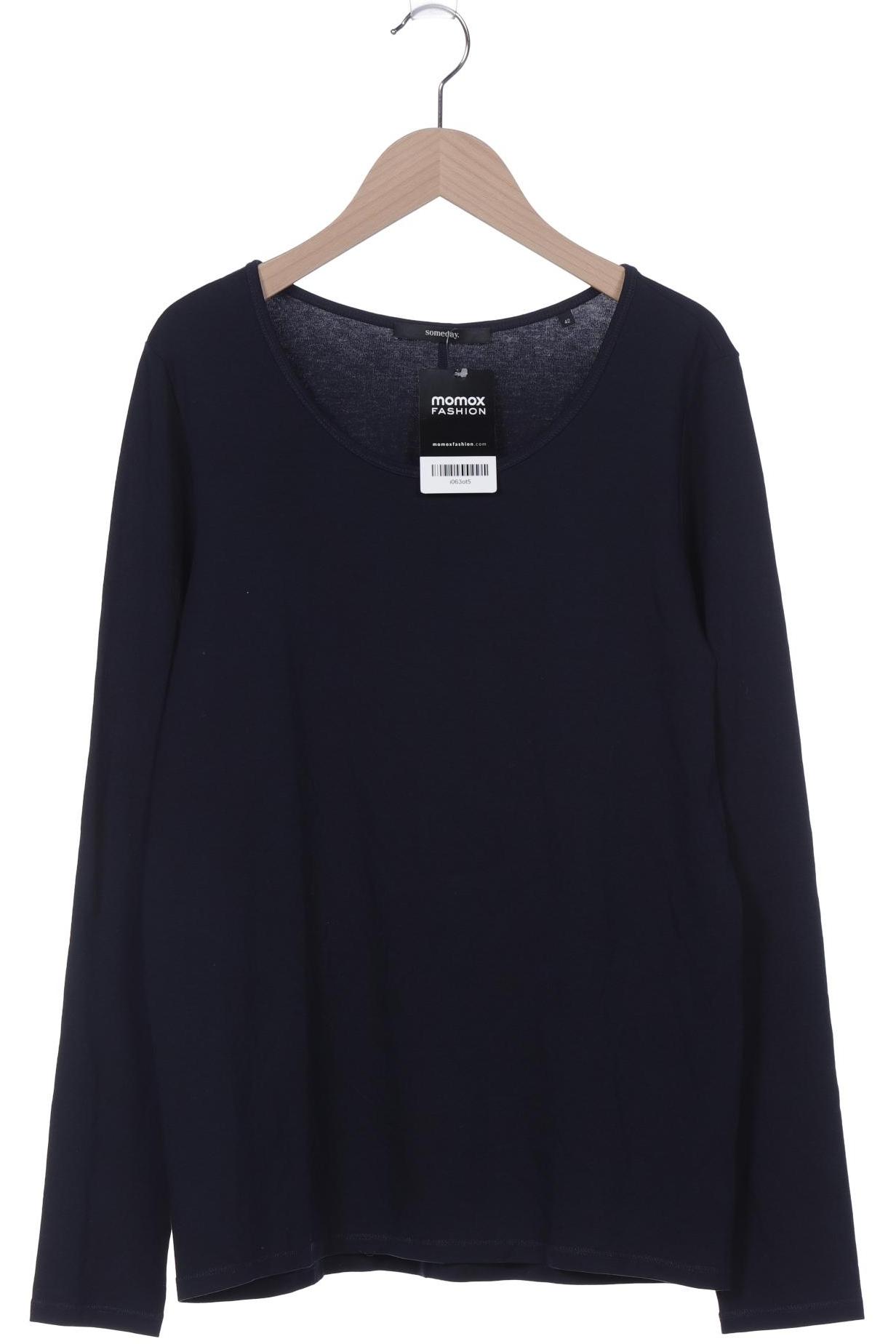 

someday. Damen Langarmshirt, marineblau, Gr. 42