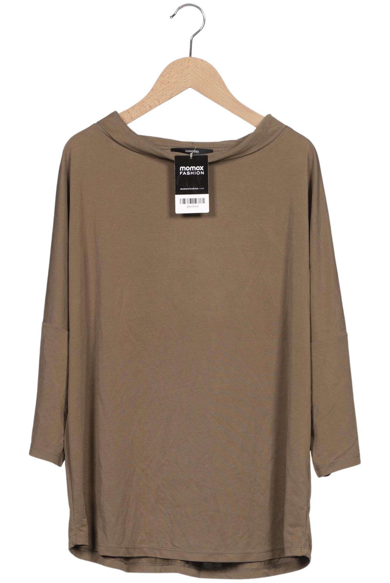 

someday. Damen Langarmshirt, braun, Gr. 42