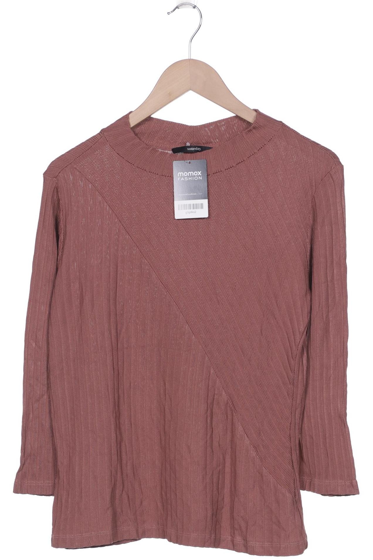 

someday. Damen Langarmshirt, braun, Gr. 40