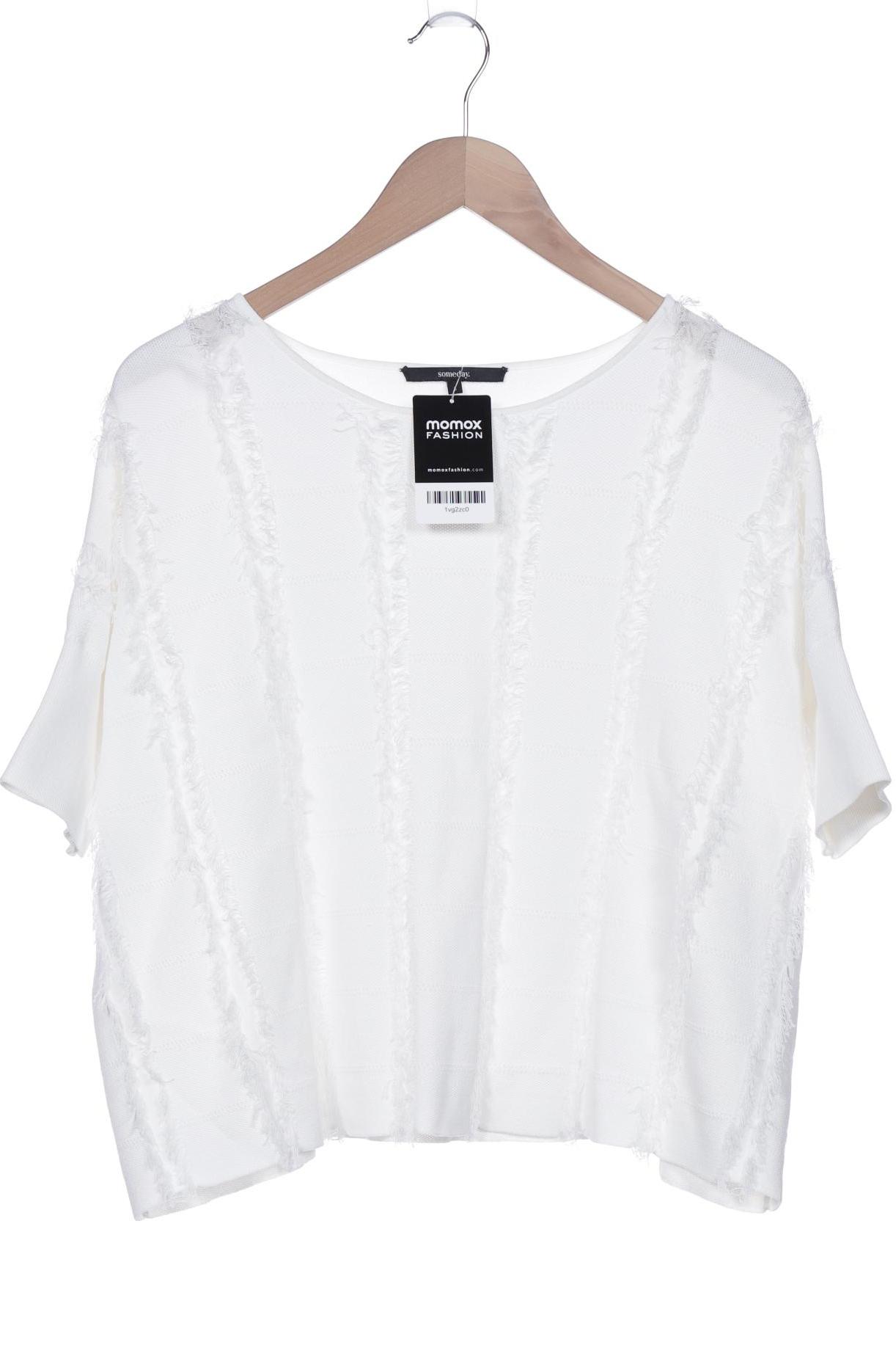 

someday. Damen Langarmshirt, weiß, Gr. 36