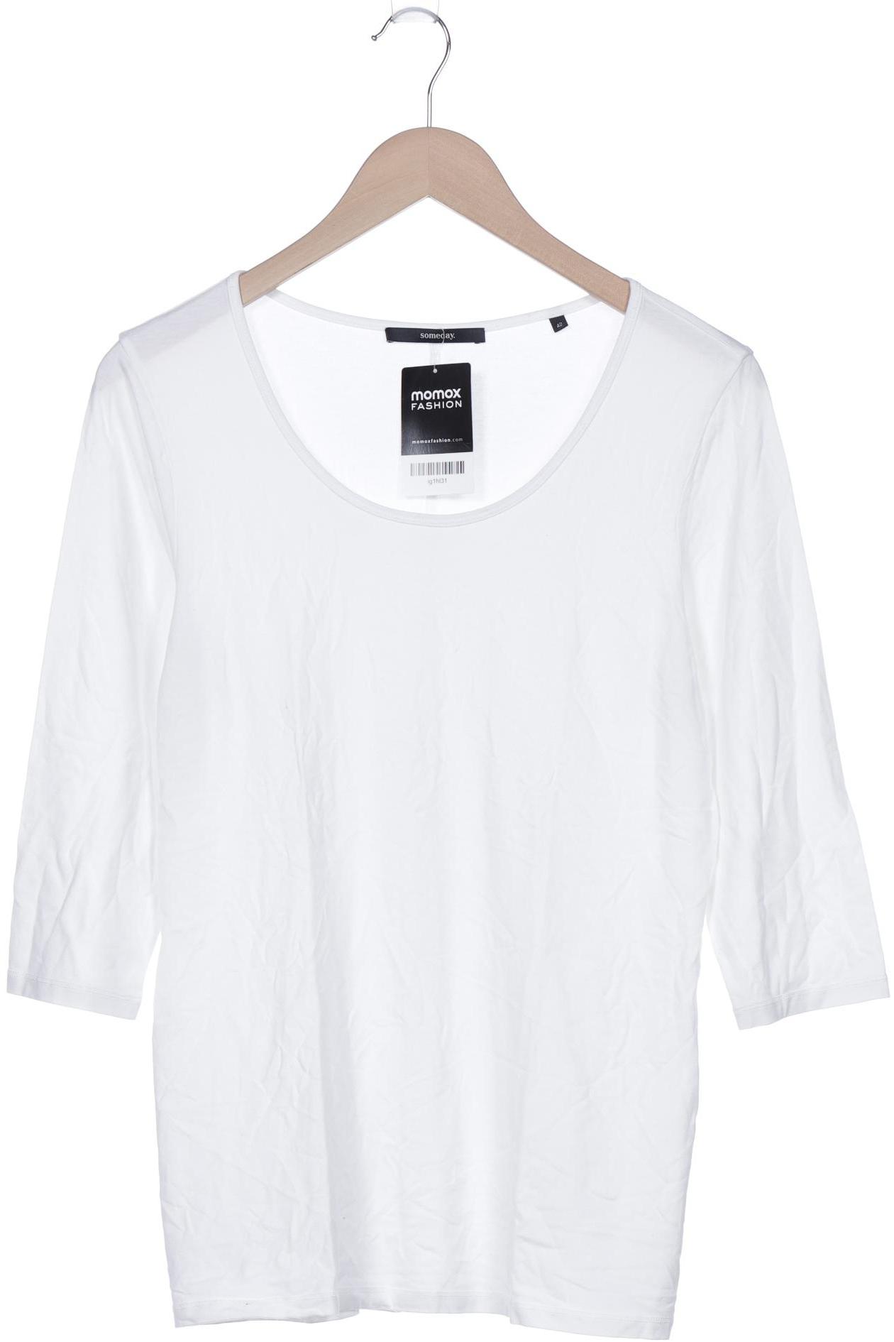 

someday. Damen Langarmshirt, weiß, Gr. 42
