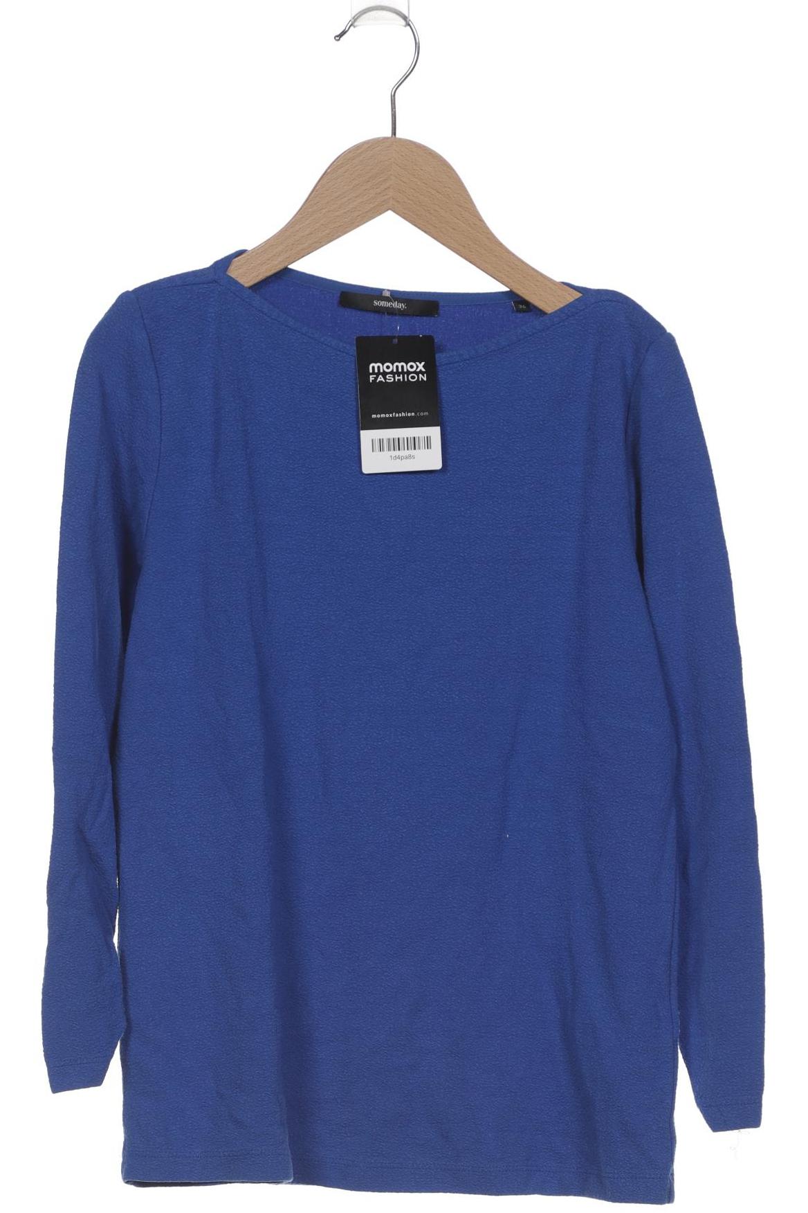 

someday. Damen Langarmshirt, blau, Gr. 36