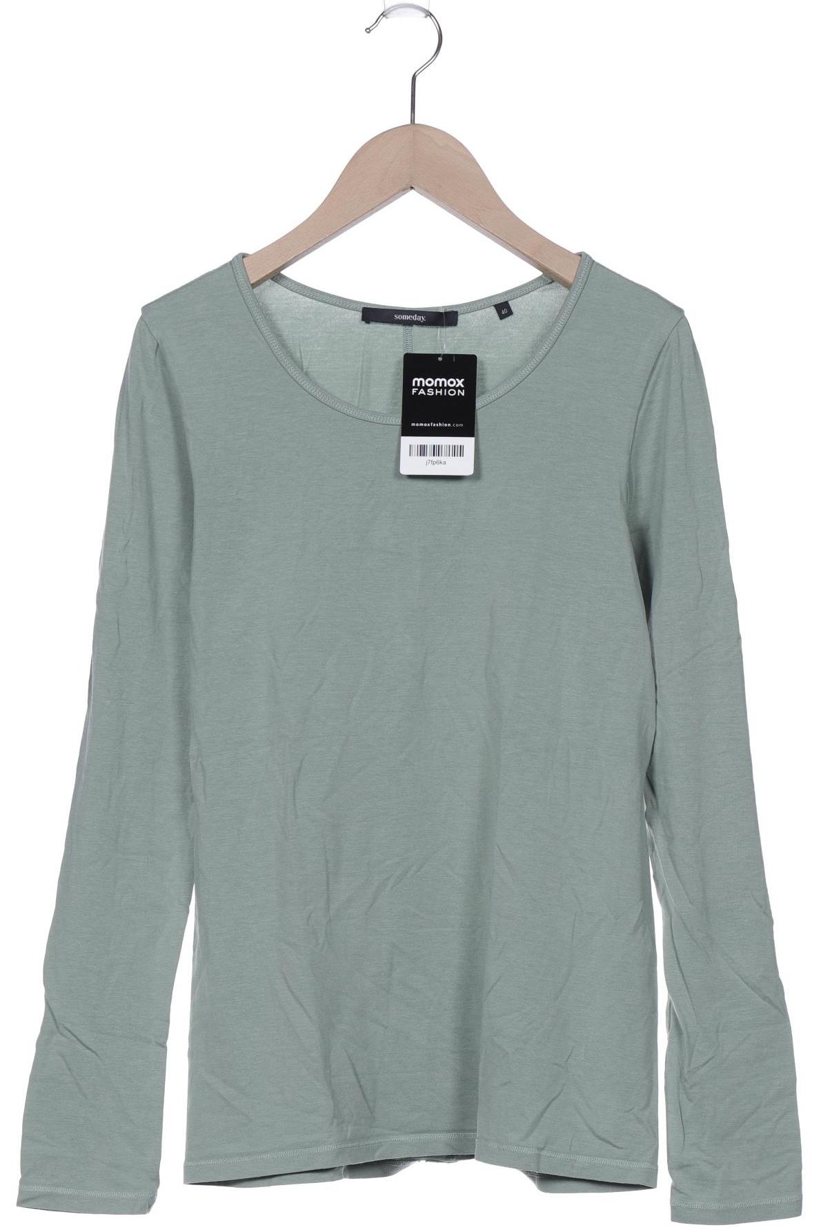 

someday. Damen Langarmshirt, grün, Gr. 40