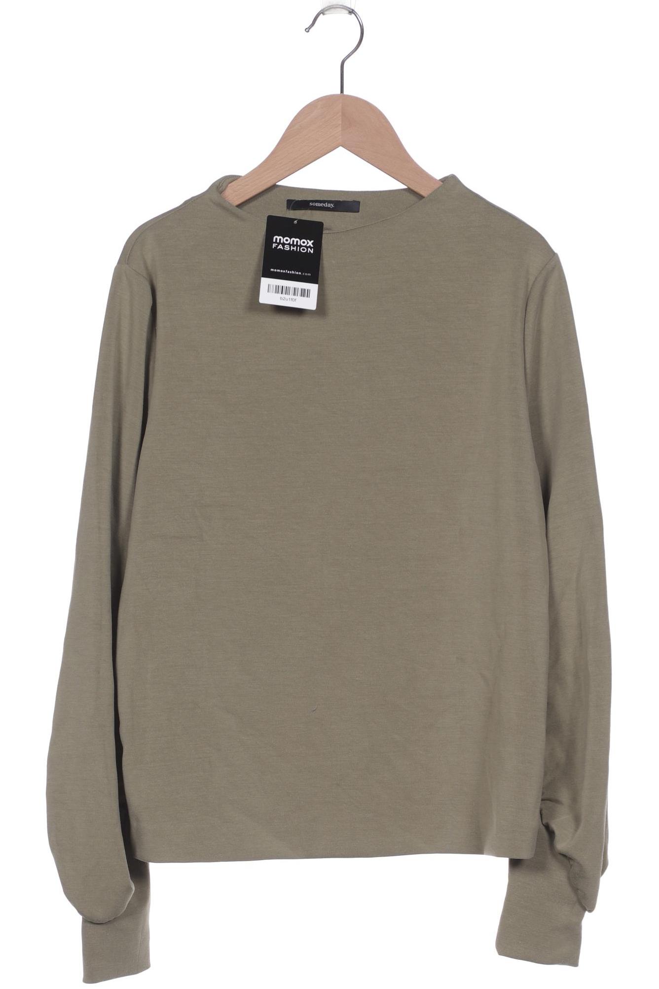 

someday. Damen Langarmshirt, grün, Gr. 42