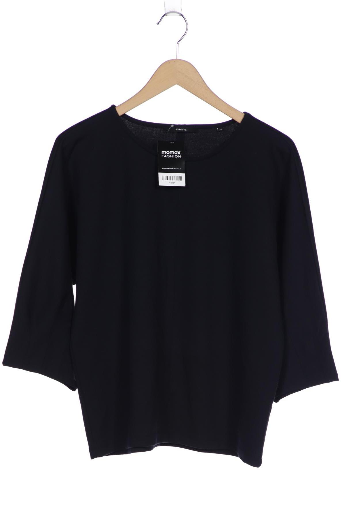 

someday. Damen Langarmshirt, marineblau