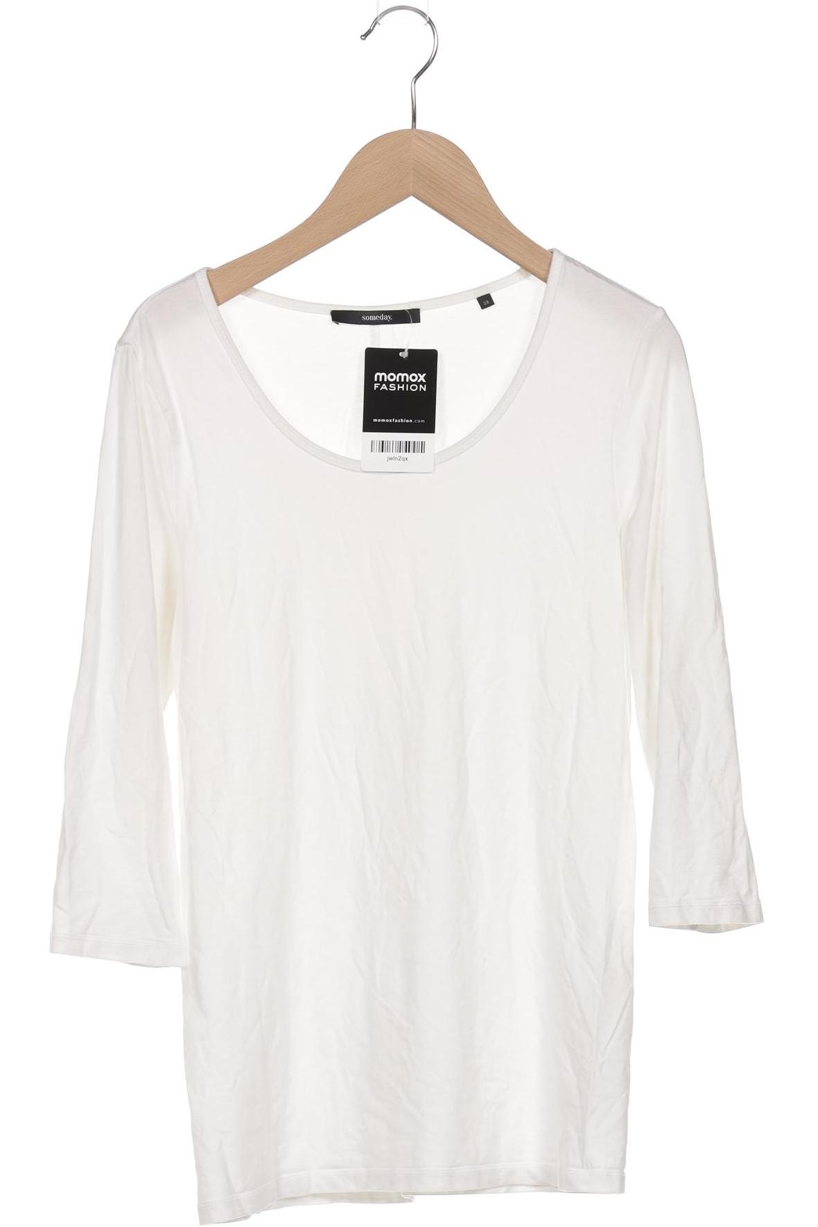

someday. Damen Langarmshirt, weiß, Gr. 38