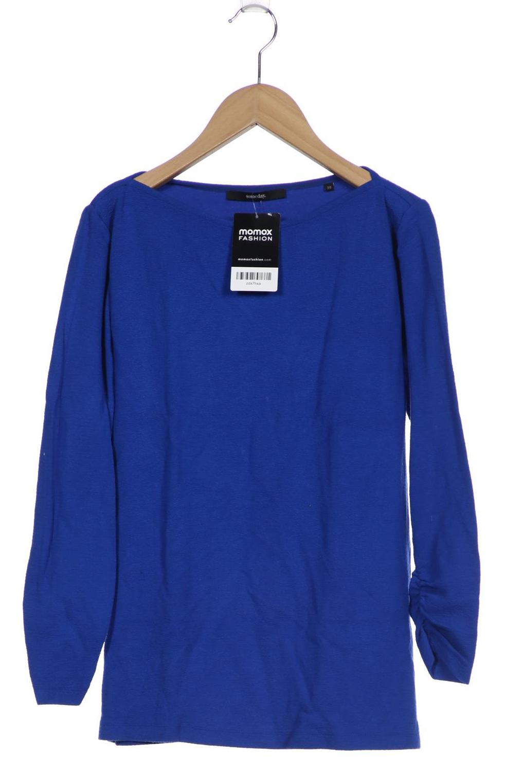 

someday. Damen Langarmshirt, blau, Gr. 38