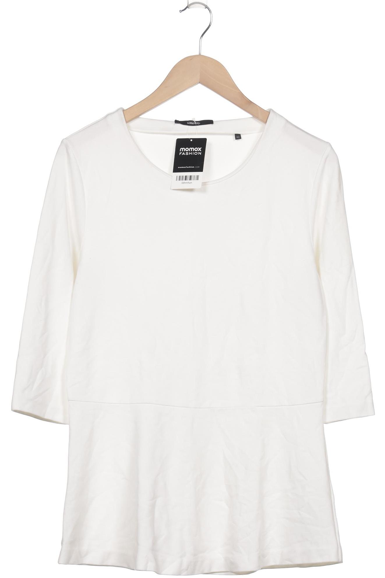 

someday. Damen Langarmshirt, weiß, Gr. 42